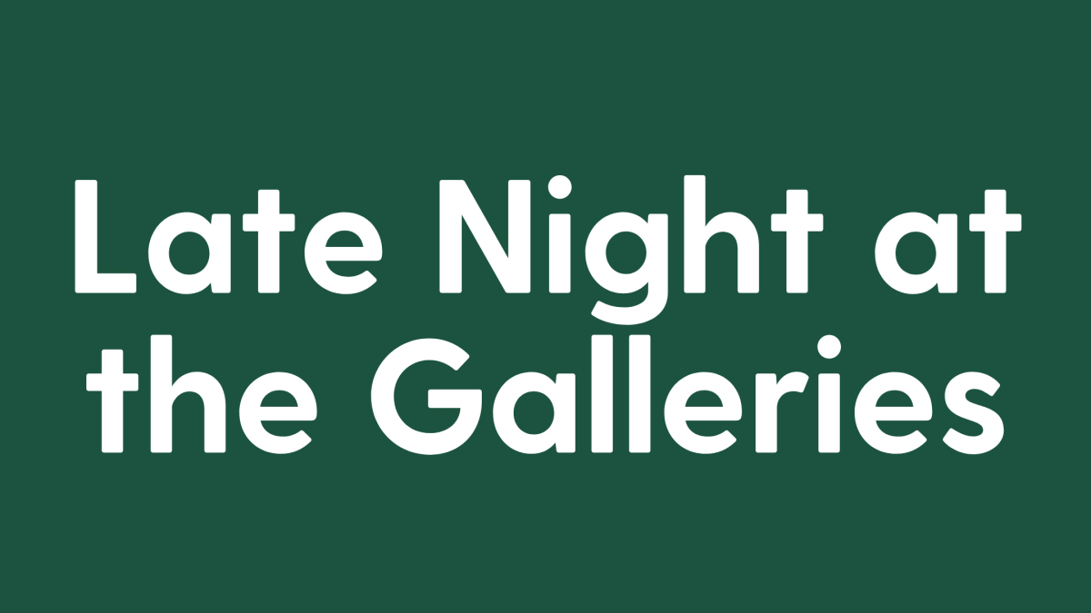 Late Night at the Galleries at The Art Center Highland Park